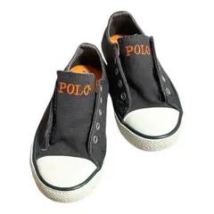 POLO RALPH LAURENキッズ スリッポン スニーカーネイビー14cm