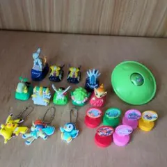 ポケモンチョロQ スタンプ キーホルダー まとめ売り