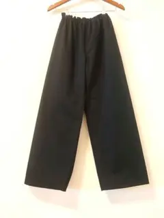 現代風モンペМ〜L★播州織先染綿100%ツイル生地♡イージーパンツ♡ハンドメイド
