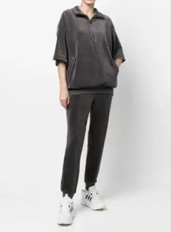 FEAR OF GOD ESSENTIALS ドローストリング ベロアパンツ新品