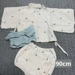 ベビー甚平　さくらんぼ柄 90cm