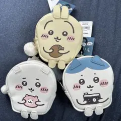GU ちいかわ ポーチ 3点セット ちいかわ ハチワレ うさぎのサムネイル