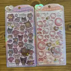 【国内正規品】うるちゅるポップシール キティ&サンリオキャラクターズ日焼け