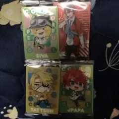 【4枚セット】カラフルピーチ ウエハース２