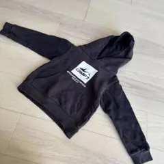 CAMP7 ダークグレー パーカー