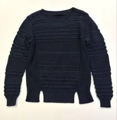 archi コットンニットトップス