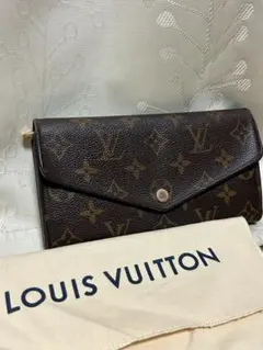 LOUIS VUITTON モノグラム長財布　ポルトフォイユサラ　専用袋付き