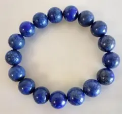 ち*る様 時間限定値下げ！！天然石ラピスラズリ ビーズブレスレット約12ｍｍ珠子