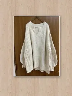 マーベラスバイピエロ　ニットトップス　Mサイズ