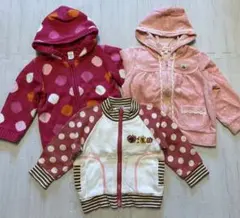 子供服80・90cmアウター3点セット