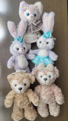 ユニベアシティ ディズニー ぬいぐるみ コスチューム アリス 5体セット