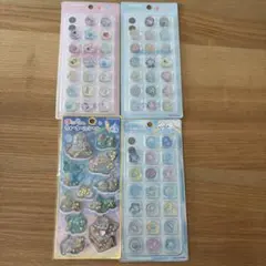 ほっぺちゃん あわわちゃん シール 4枚セットのサムネイル