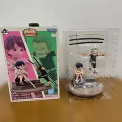 一番くじ ワンピース C賞 ロロノア・ゾロ＆くいな フィギュア