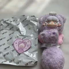 TOP TOY ぬいぐるみ 紫色 ピンク