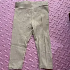 H&M ベージュ レギンス 80センチ