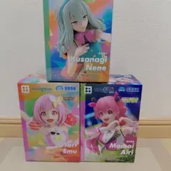 プロジェクトセカイ カラフルステージ！フィギュア　初音ミク　草薙　鳳えむ　桃井