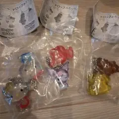 サンリオ なかよしドロップチャーム ガチャ　キティ　マイメロ&クロミ　プリン