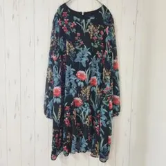 VIVIENNE TAM 花柄 シアーワンピース 38サイズ VIVIENNE TAM 花柄 シアーワンピース 38サイズ - メルカリ