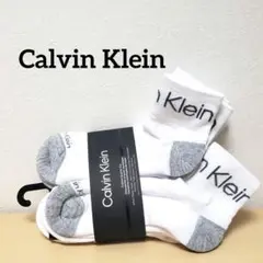 Calvin Klein カルバンクライン ソックス 6足セット 白 靴下 ロゴのサムネイル