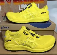 asics WINJOB CP209 BoA 安全靴イエロー28cm 限定カラー - メルカリ