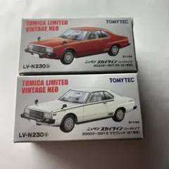 【バラ売可】TLV-NEO スカイライン ハードトップ 2000ターボ2台のサムネイル