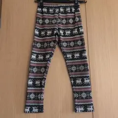 キッズ ノルディック柄 レギンス
