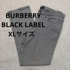 美品★バーバリーブラックレーベル★千鳥格子パンツ★￼黒白モノトーンW85のサムネイル