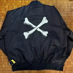 WTAPS リバーシブル ジャケット クロスボーン WTAPS (ダブルタップス) 21AW クロスボーン チームジャケット サテン