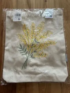 ito& ミモザ　刺繍　トートバッグ