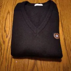 Munsingwear GrandSlam Vネック ニット セーター L 黒のサムネイル