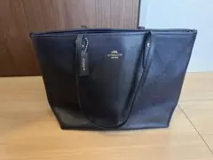 coach トートバッグ　ネイビー