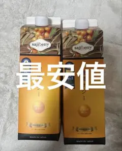 sajiberry 豊潤サジー 特濃タイプ 1000ml 3本セット - メルカリ