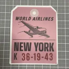 【YY-40】防水ステッカー 旅行 trip 旅券タグ tag チケット 飛行機