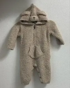 ジェラートピケ　イヌモコベビーロンパース　(80-90)