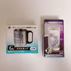エヴァンゲリオン 一番くじ メタルカップ グラスアソート セット