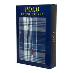 た*か様 ポロ ラルフローレン トランクス 3L ネイビー チェック 未使用 箱