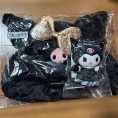 クロミくじ　サンリオ　③耳付き帽子　⑧マスコット 2点セット　一番くじ