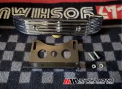 エイプ 50 100 フィンタイプ メッキフロントステムエンブレム ステーセットのサムネイル