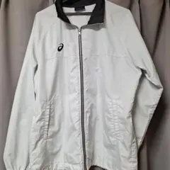 ASICS メッシュ ジャケット ホワイト