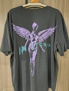 GAP NIRVANA IN UTERO Tシャツ ダークグレー
