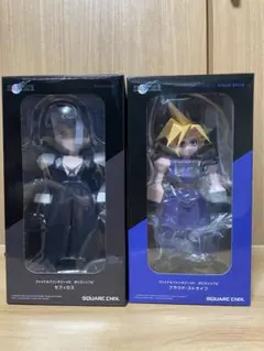 【未開封】セフィロス&クラウド ポリゴンソフビセット　ファイナルファンタジーⅦ