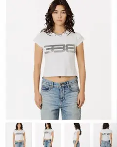 BEEDEN COMPACT GLITTER PRINT TEE グレー - メルカリ