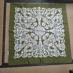 レトロな江戸染風呂敷