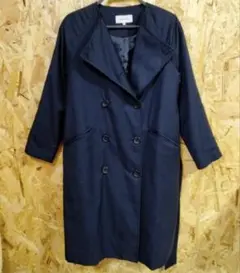 GLOBAL WORK ネイビー トレンチコート Sサイズ