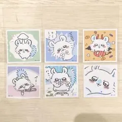 モモンガ シール 6枚 ★ ちいかわ シールコレクション あつめてシールガム