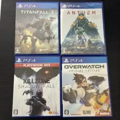 PS4 タイタンフォール2 キルゾーン オーバーウォッチ　アンセム
