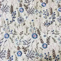 インド刺繍生地 スパンコールなし 生地巾×45cm