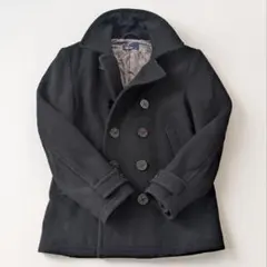 FRED PERRY ピーコート 裏地キルティング М美品 黒