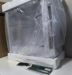 PC ケース/16gb ddr4/4TB m.2/500GB HDD/セット