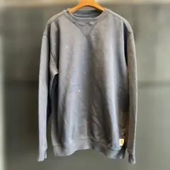 【USA】Carhartt カーハート ネイビー スウェットトレーナー Mのサムネイル
